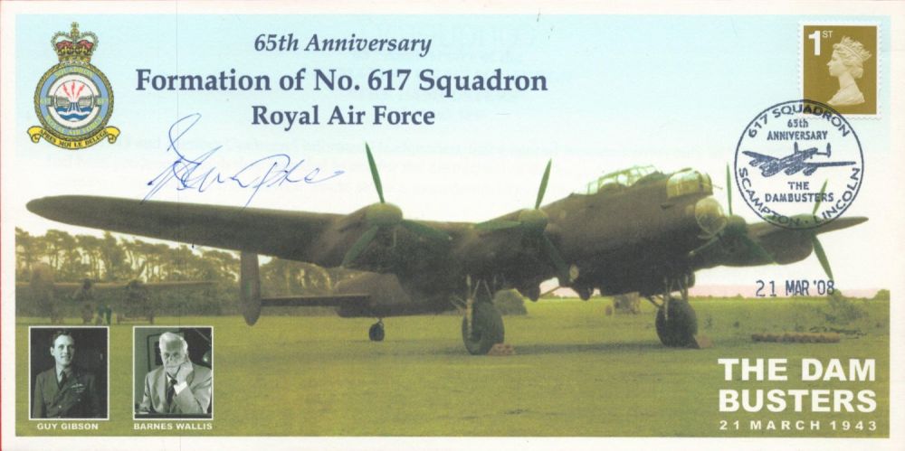 Lot 382: Flt Lt Harry Humphries Signed 65th Anniv Formation...