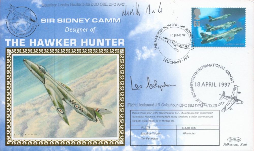 Lot 400: WW2 RAF Sqn Ldr Neville Duke and Flt...