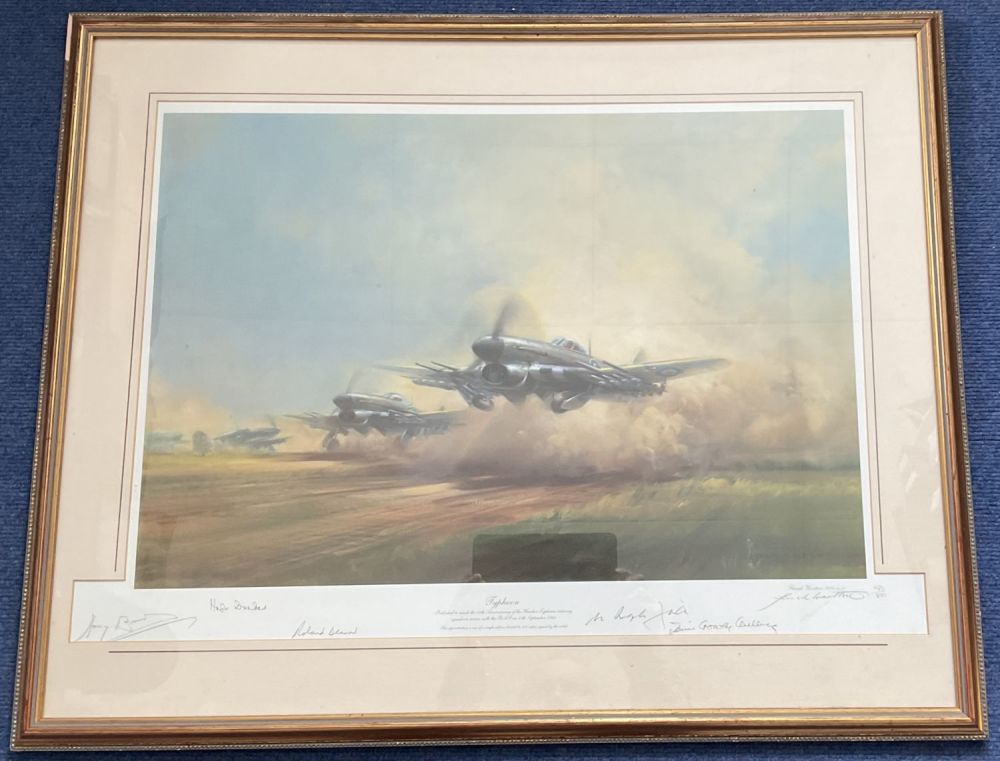 Lot 401: 6 Signed Frank Wootton Colour 17x24 inch Print...
