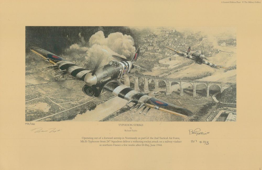 Lot 413: WW2 Richard Taylor and 1 RAF Pilot Signed...