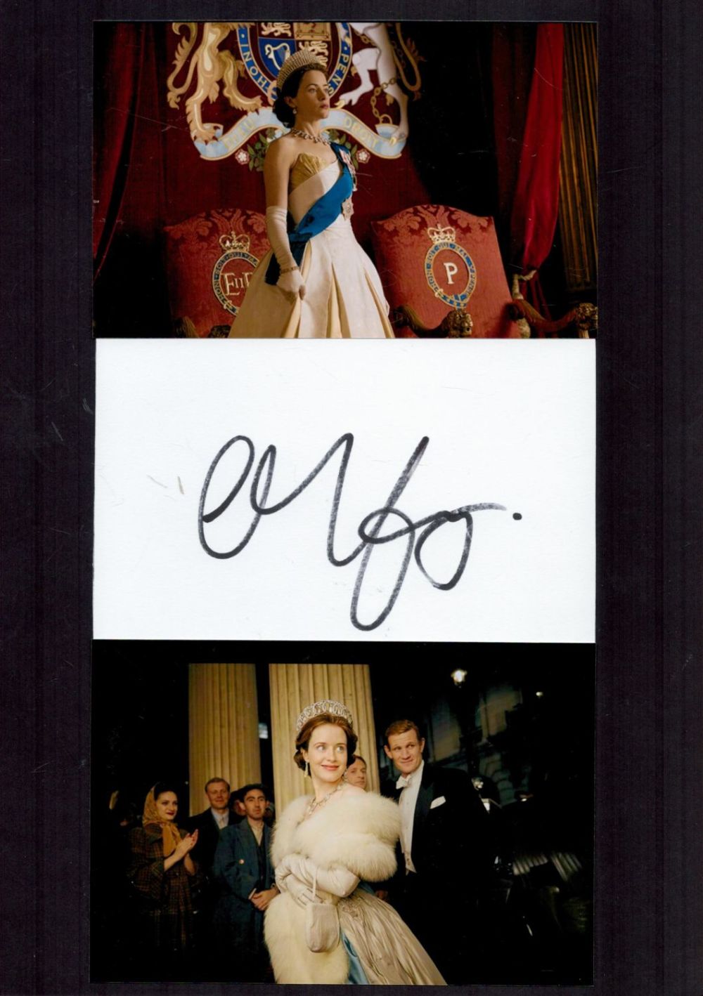 Lot 514: British Actor Claire Foy (The Crown on Netflix)...