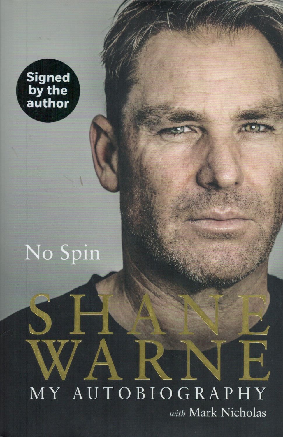 Lot 540: Cricket Icon Shane Warne Signed Shane Warne My...