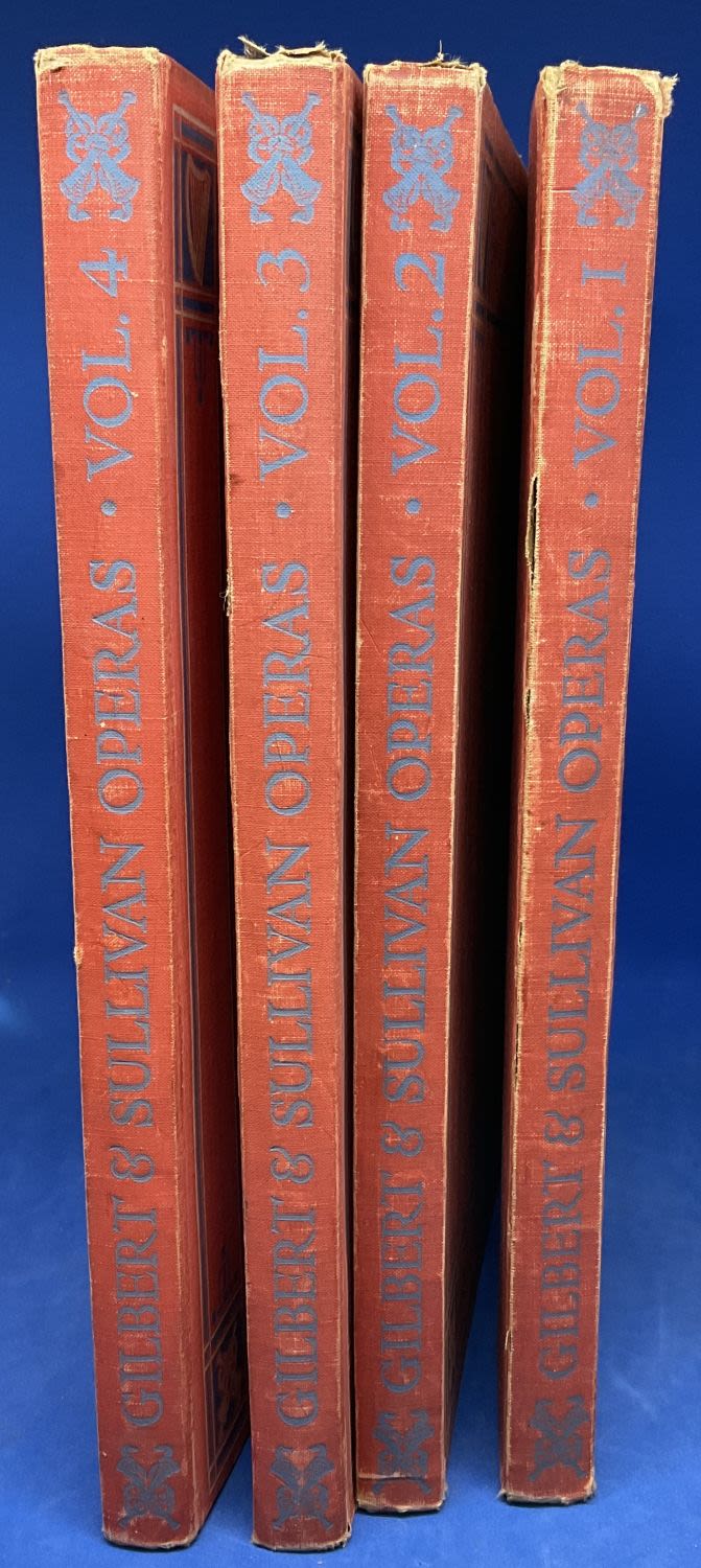 Lot 552: 4 VOLUMES: The Immortal Operas of Gilbert and...