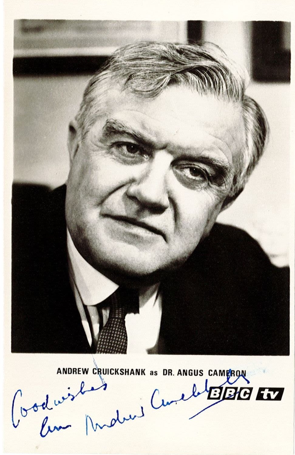Lot 561: Scottish Actor Andrew Cruickshank (Dr Cameron in Dr....