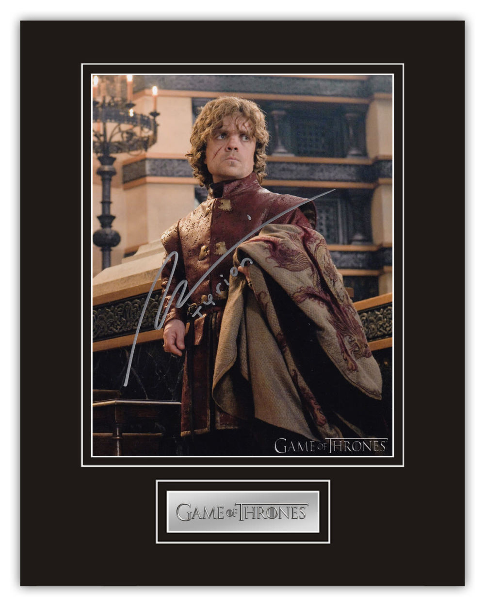 Lot 611: Stunning Display! Game Of Thrones Peter Dinklage hand...