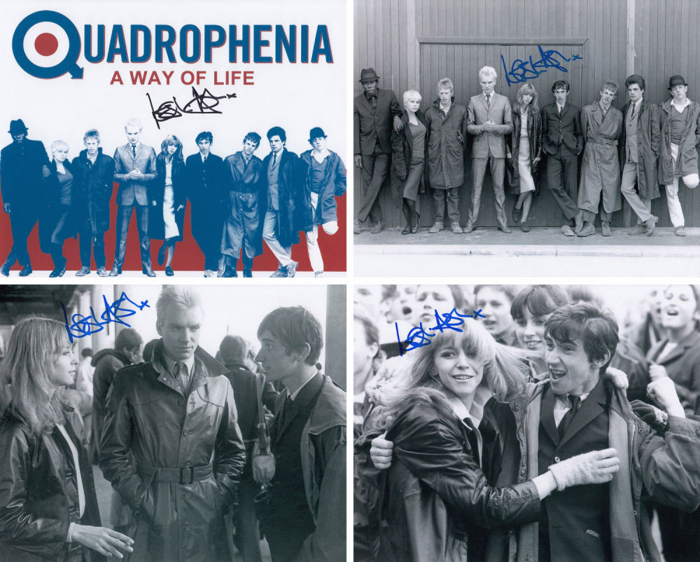 Lot 613: Blowout Sale! Lot of 4 Quadrophenia hand signed...