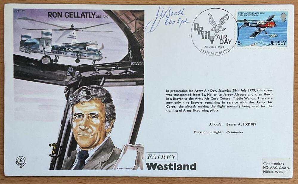 Lot 701: WW2 RAF Sgt John J Booth Signed Ron...