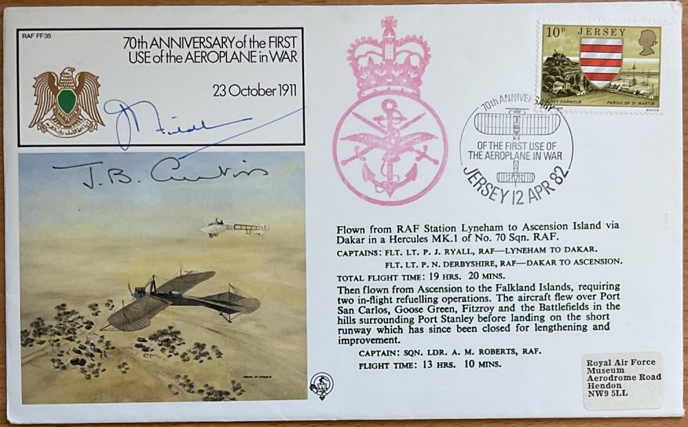 Lot 707: Admiral Sir John Fieldhouse and Air Marshal Sir...