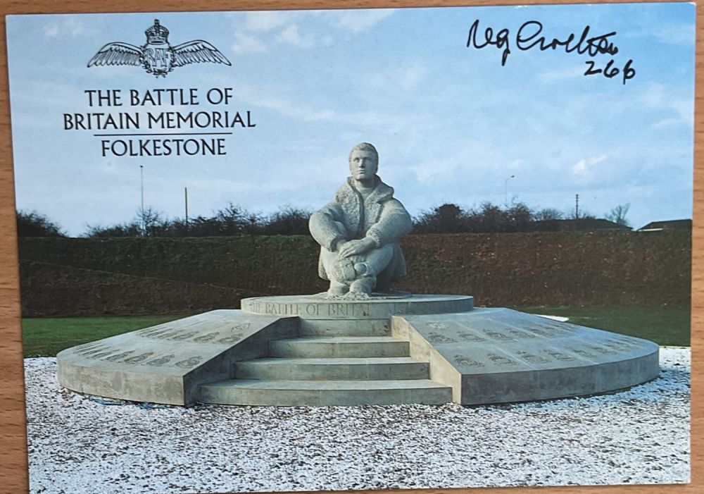 Lot 708: WW2 RAF Sgt Reg Gretton of 266 Squadron...
