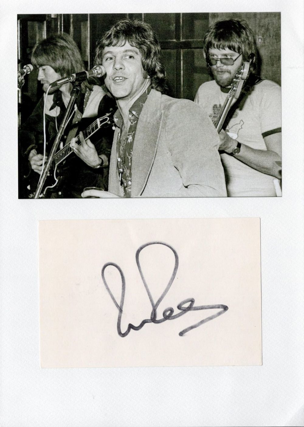 Lot 717: Music Dave Dee 12x8 overall signature piece includes...