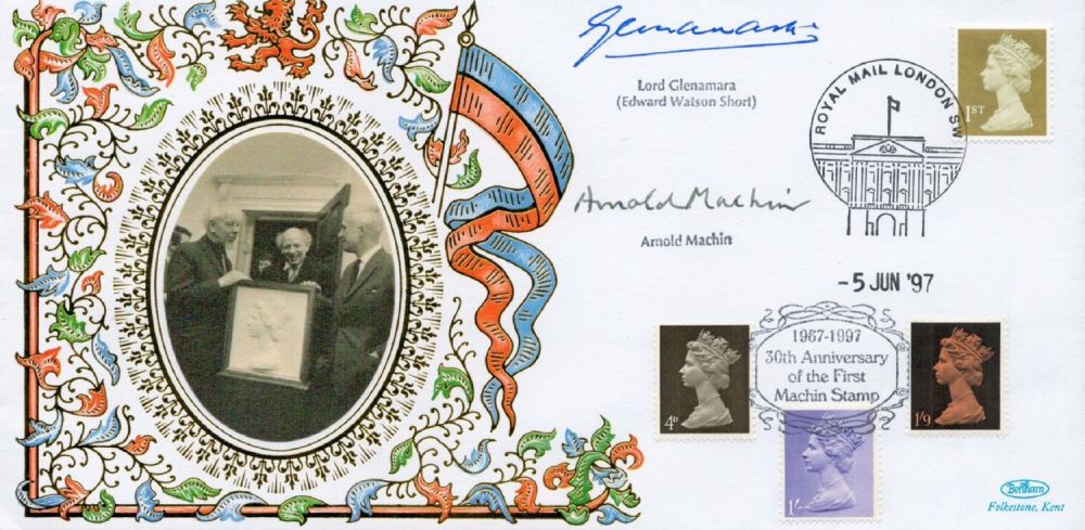 Lot 726: Historic Lord Glenamara Edward Watson Short signed Benham...