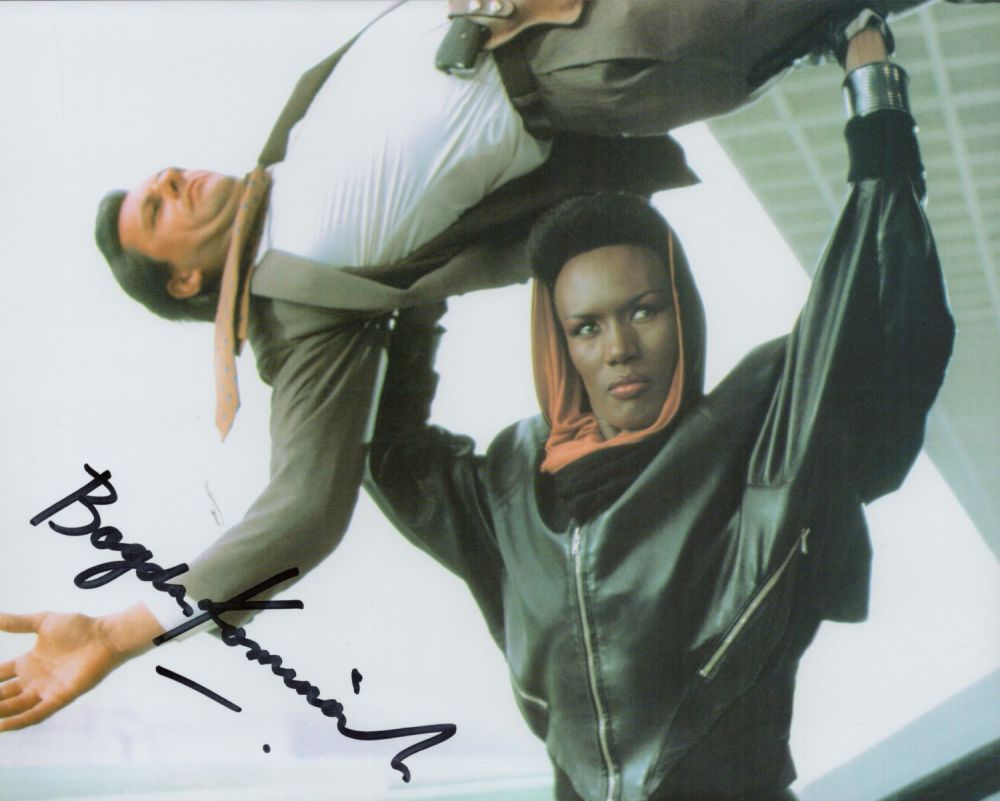 Lot 114: James Bond, Bogdan Kominowski signed 10x8 Colour Photo...
