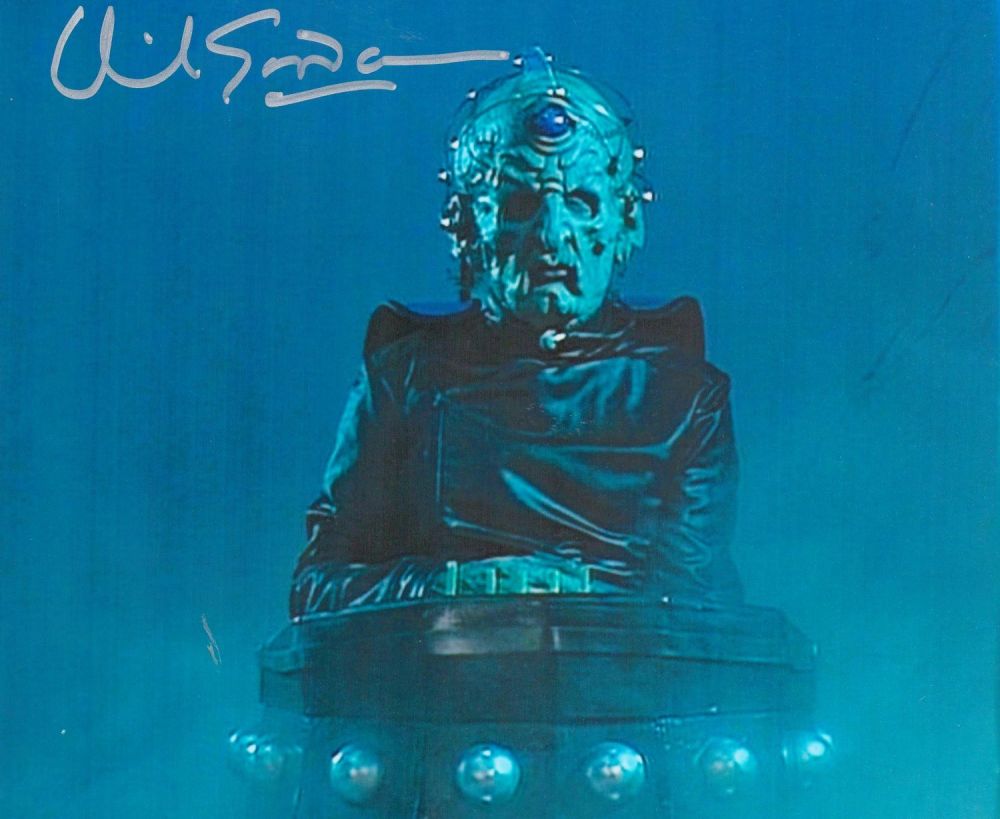 Lot 130: Doctor Who, David Gooderson signed 10x8 photo pictured...