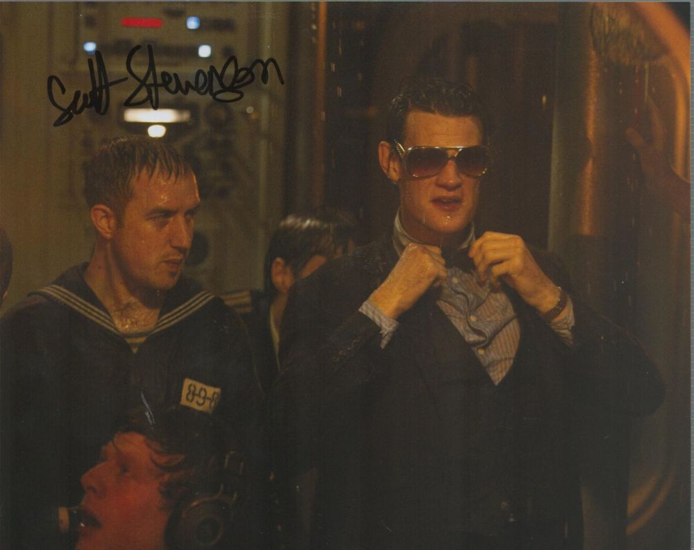Lot 135: Doctor Who, Scott Stevenson signed 10x8 colour photo....