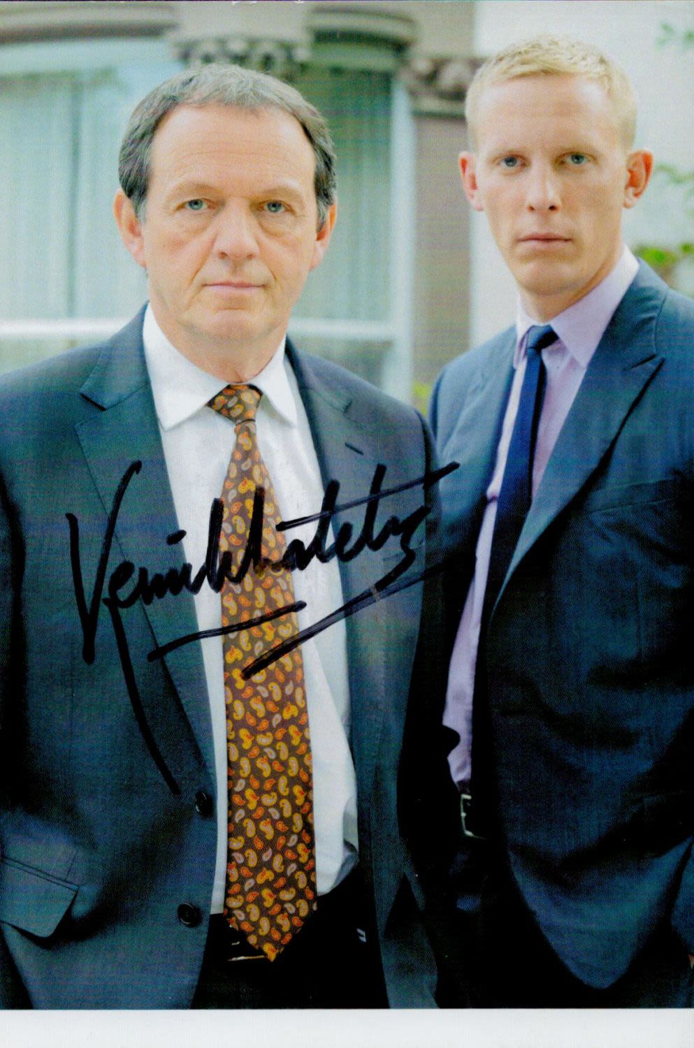 Lot 173: Kevin Whately signed 6x4 colour photograph. Kevin Whately...
