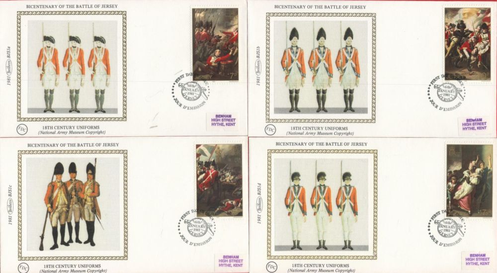Lot 250: Military Collection of 4 Bicentenary of the Battle...