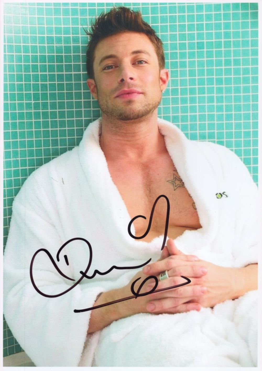 Lot 297: Duncan James Music Signed 12 x 8 Colour...