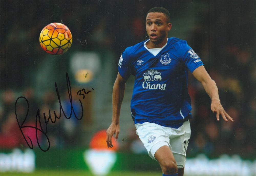Lot 305: Football Ademola Lookman signed 12x8 Everton photo. Ademola...