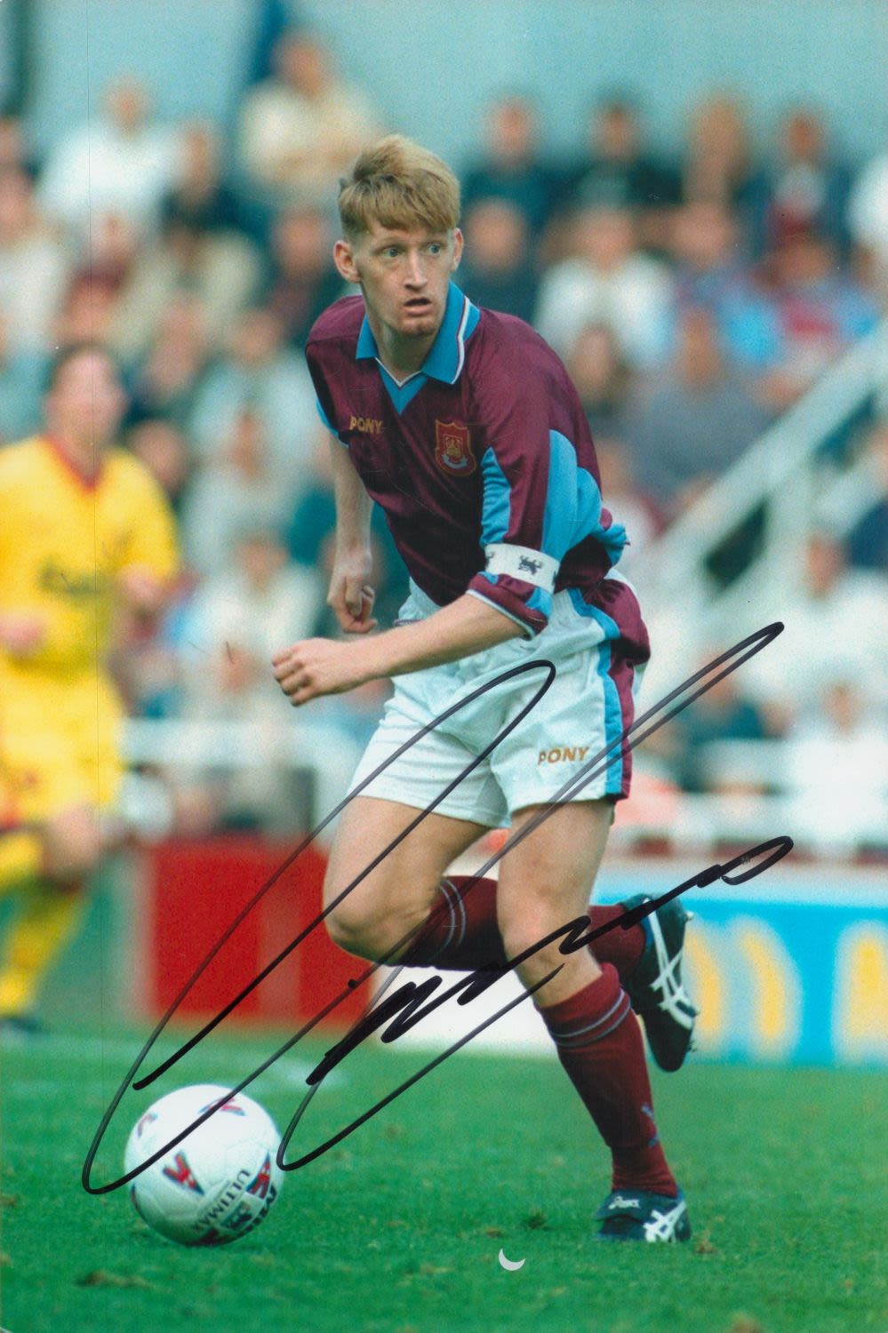 Lot 326: Football Steve Lomas signed West Ham United 12x8...
