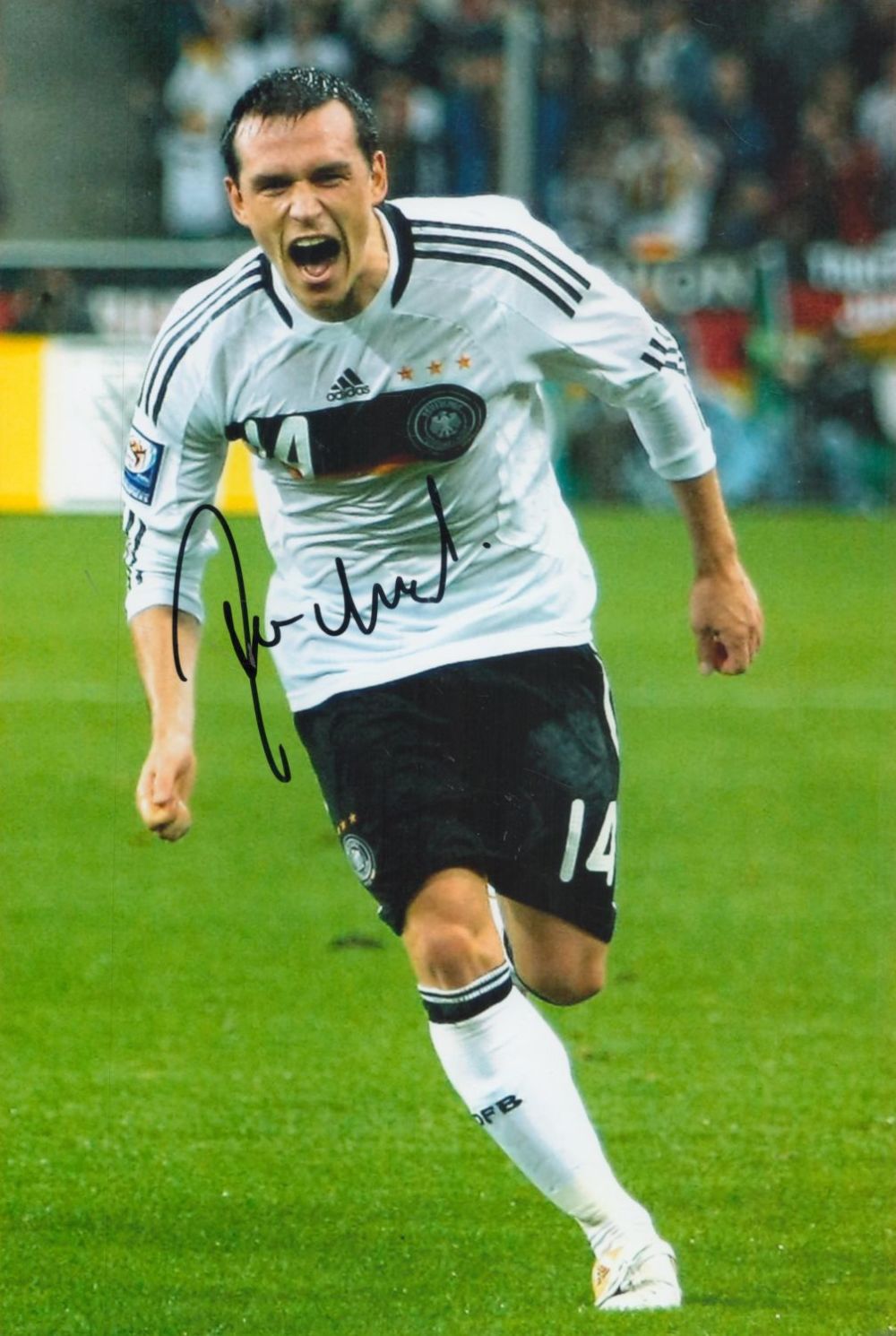 Lot 330: Football Piotr Trochowski signed 12x8 Germany colour photo....