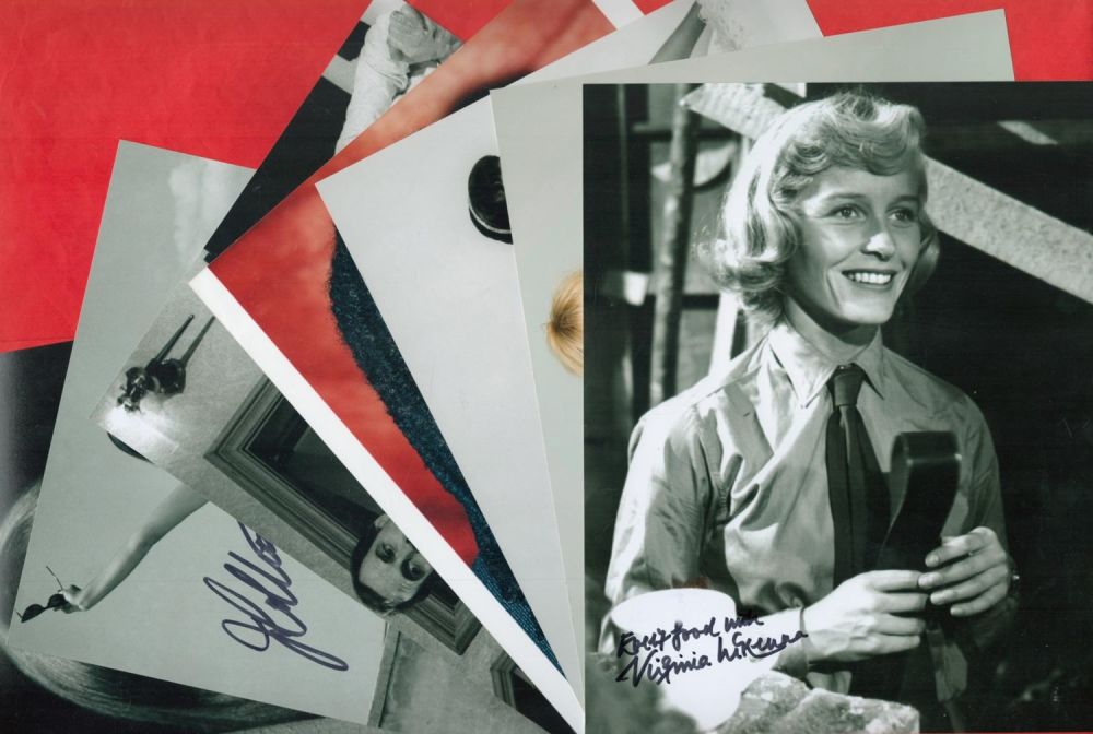 Lot 95: Actress collection 7 fantastic signed 12x8 photos from...
