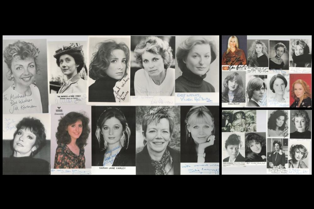 Lot 126: TV Actor Collection 25 signed assorted 6x4 photos...