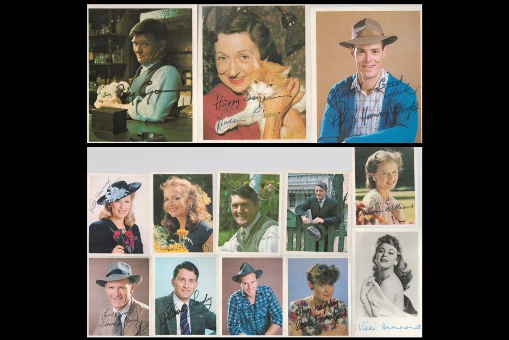 Lot 133: TV The Sullivans collection 13 signed photos from...