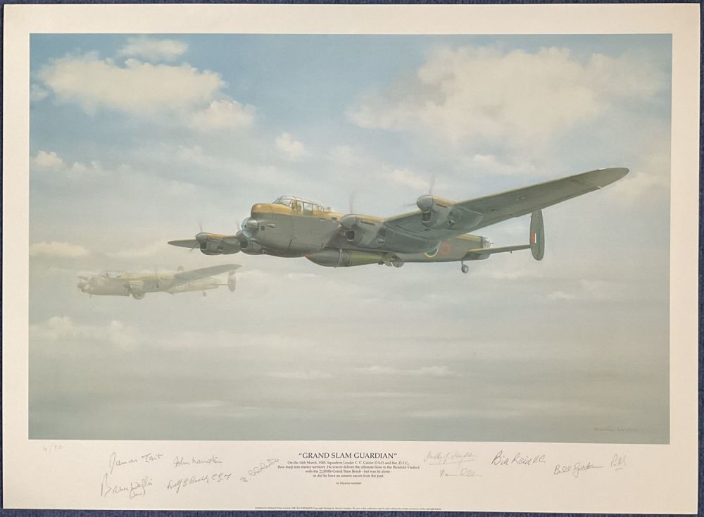 Lot 165: WW2 10 Signed Maurice Gardner Colour Print titled...