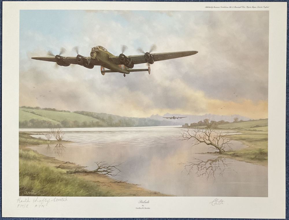 Lot 168: WW2 Dambuster Colin Cole and Keith (Softy) Stretch...