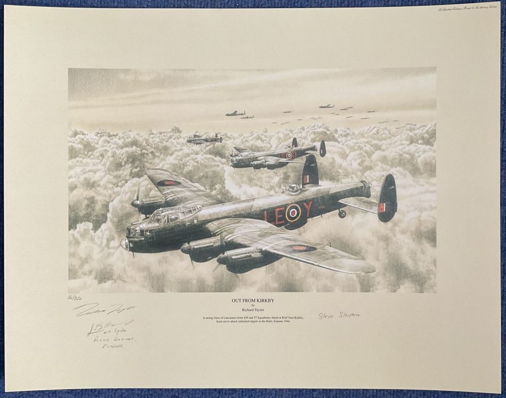 Lot 169: WW2 Flt Lt Stevie Stevens and 2 others...