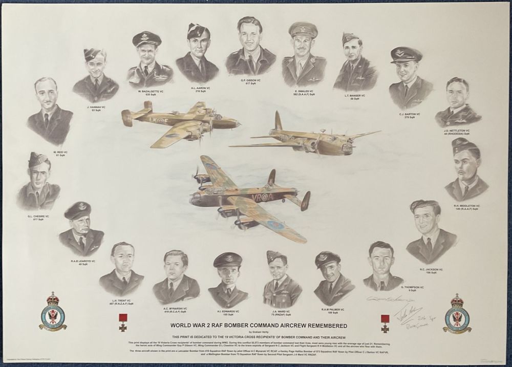 Lot 173: WW2 Colour Print By Graham Verity Titled WW2...