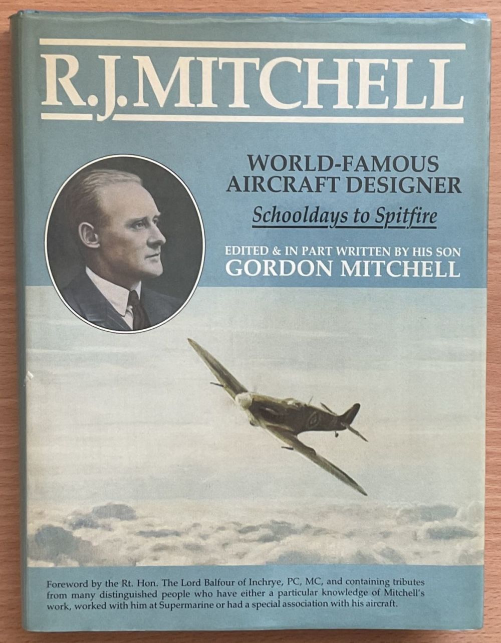 Lot 178: WW2 3 Signed RJ Mitchell 1st Ed Hardback...