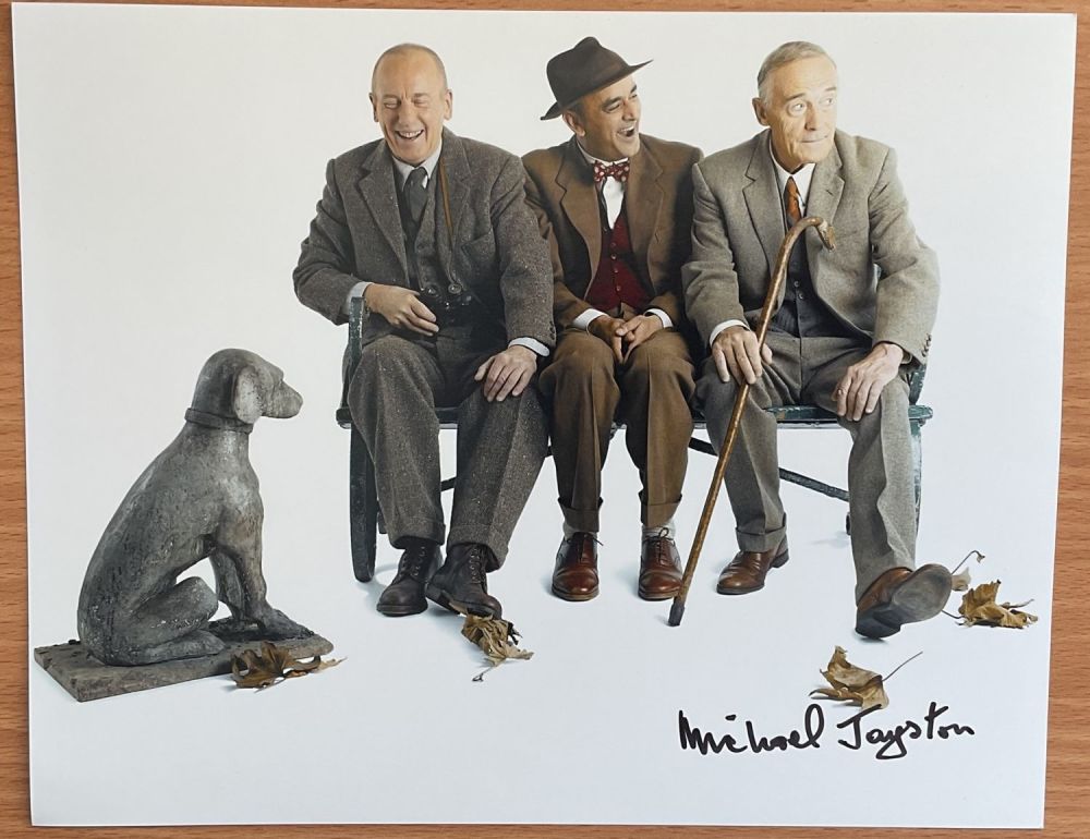 Lot 232: Michael Jayston signed 10x8 colour photo. Michael James...