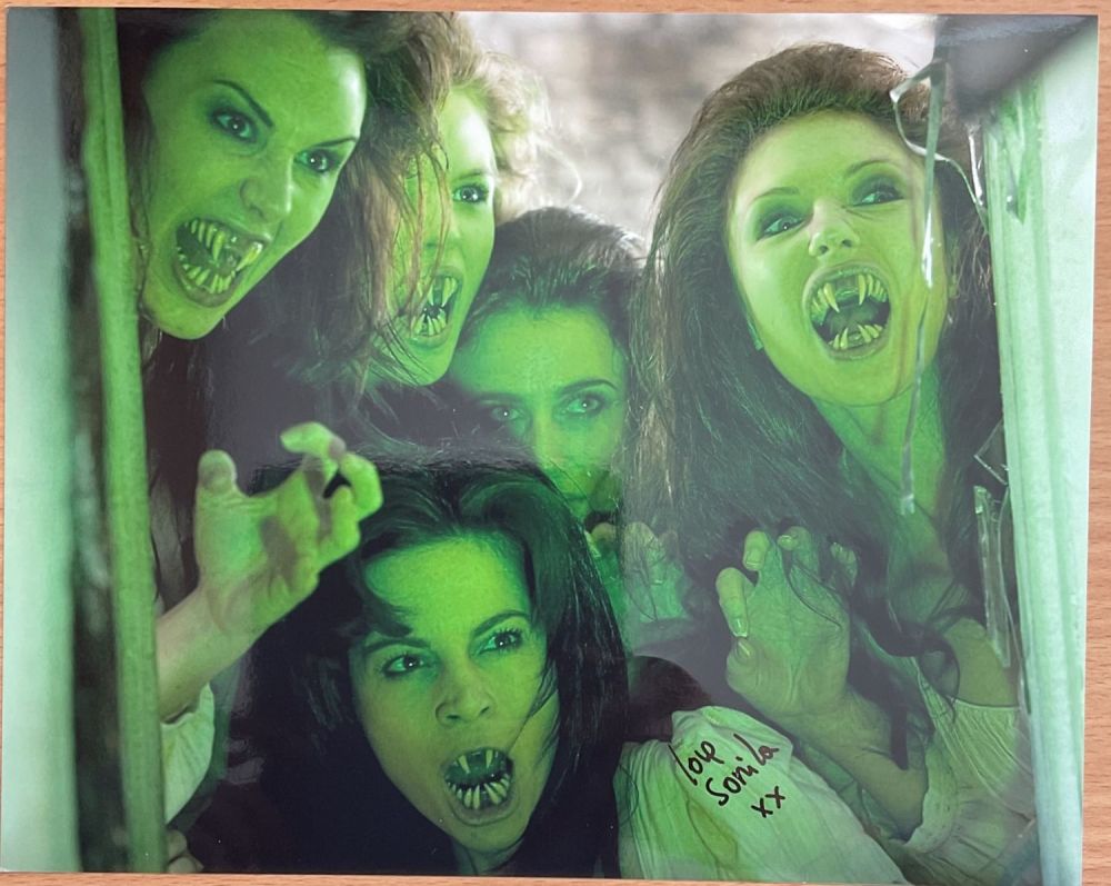 Lot 242: Sonila Vjeshta signed Dr Who 10x8 colour photo....