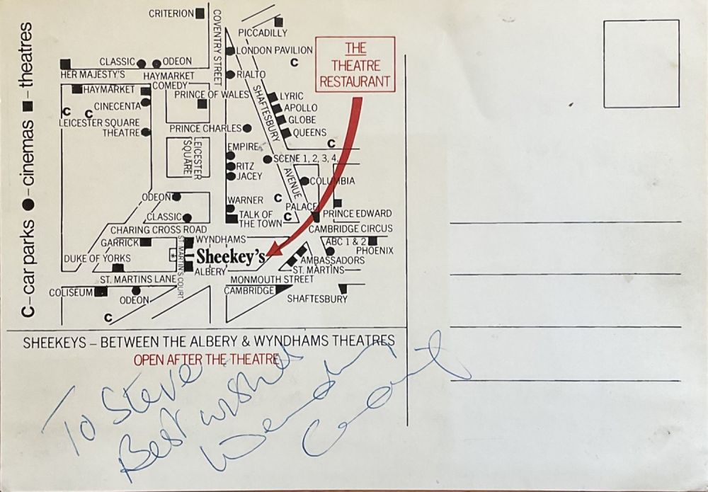 Lot 269: British Actress Wendy Craig Signed 7x5 inch Colour...