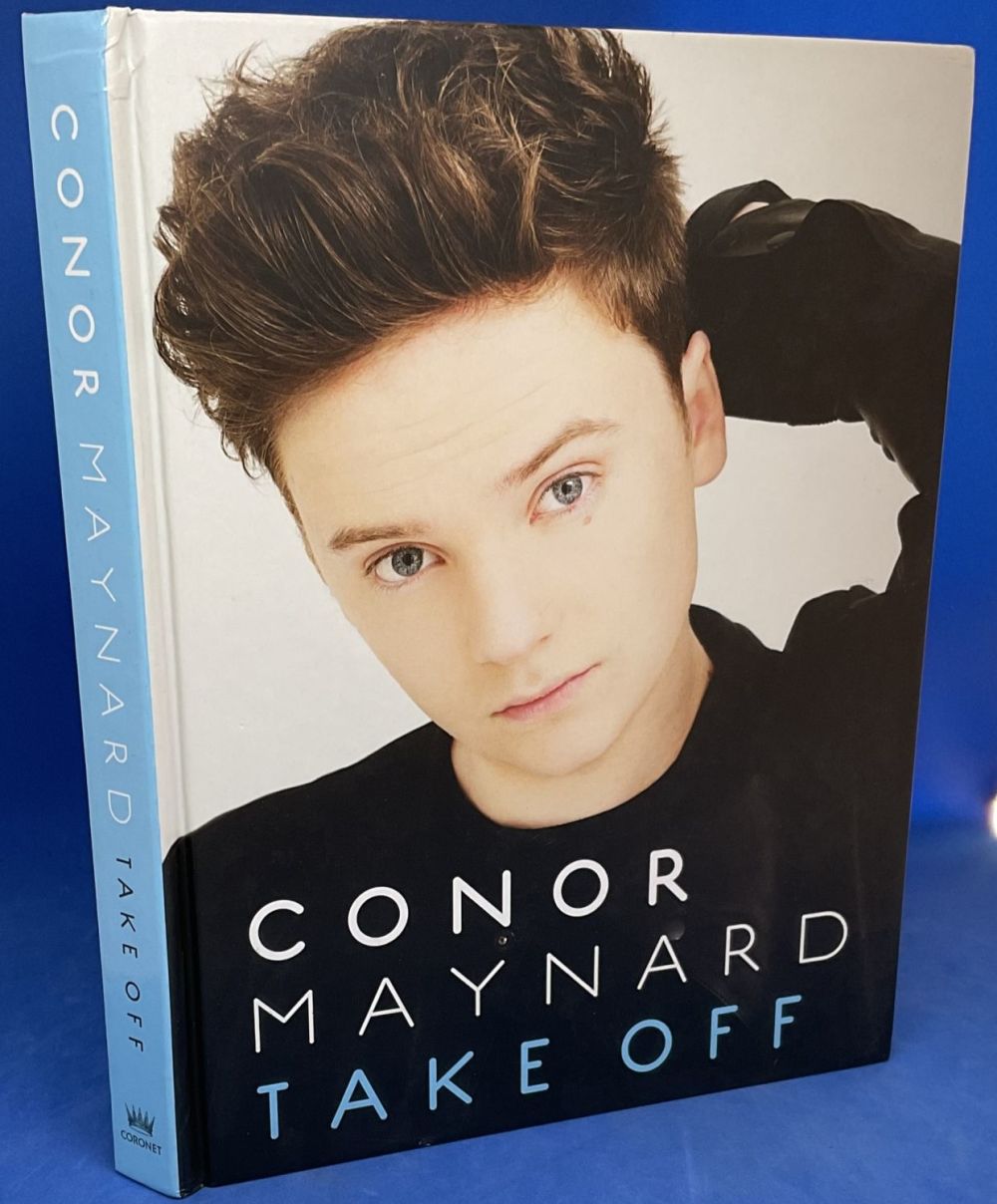Lot 290: Conor Maynard Signed in his own book Titled...