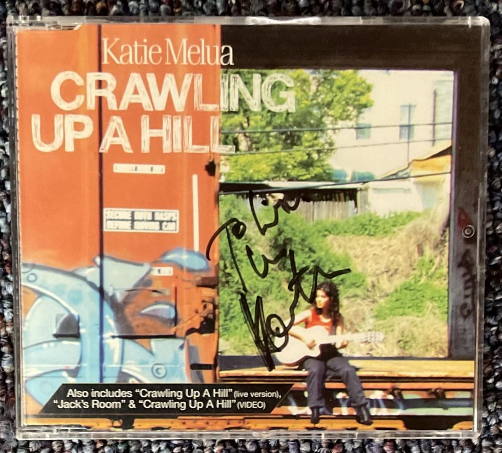 Lot 340: Music Katie Melua Signed Crawling Up A Hill...