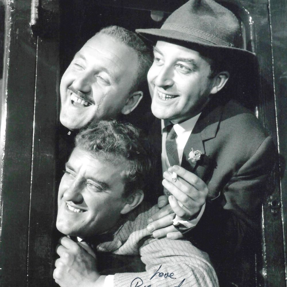 Lot 360: Bernard Cribbins Signed 10x8 inch Black and White...