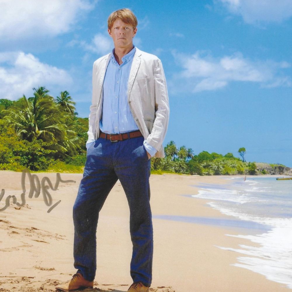 Lot 363: Kris Marshall Signed 10x8 inch Colour Death in...