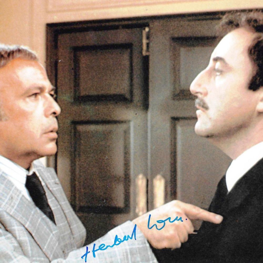 Lot 366: Herbert Lom Signed 10x8 inch Colour Photo. Signed...