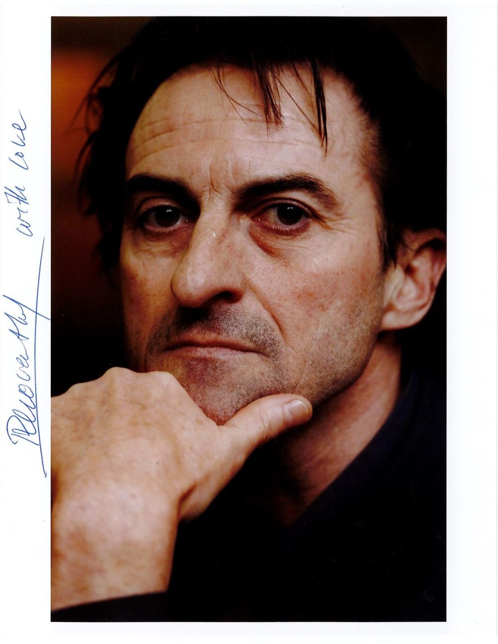 Lot 429: Dutch Actor René van 't Hof Signed 10x8...