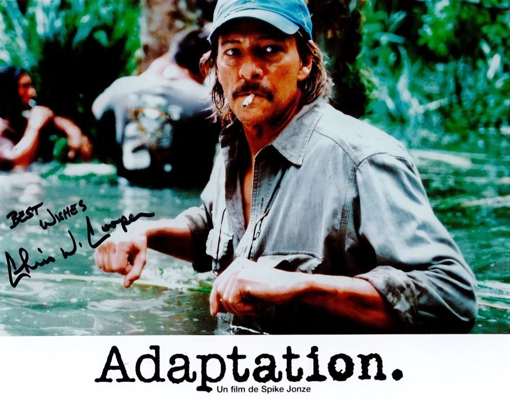 Lot 454: Chris Cooper Signed 10x8 inch Colour Adaptation Photo....