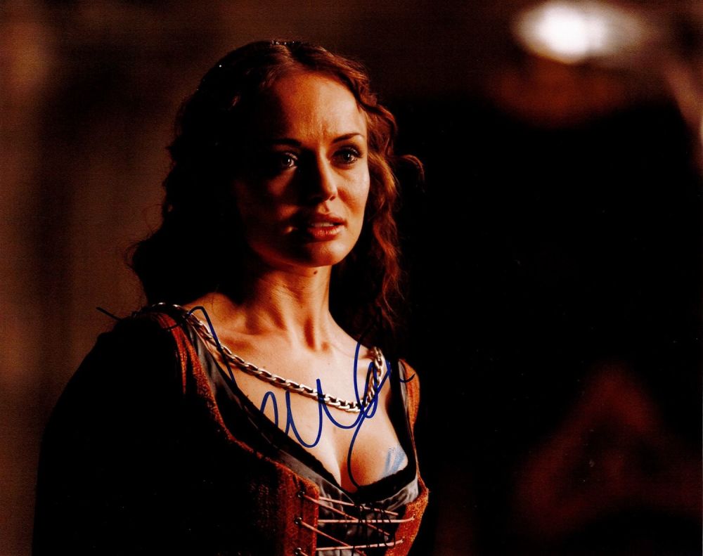 Lot 477: Laura Haddock Signed 10x8 inch Colour Photo. Signed...