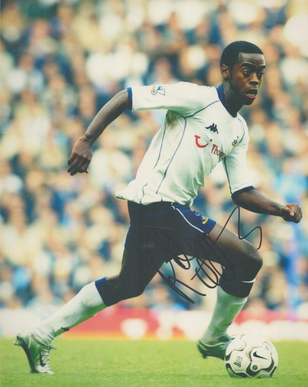 Lot 543: Football THFC Rohan Ricketts Signed 10x8 inch Colour...