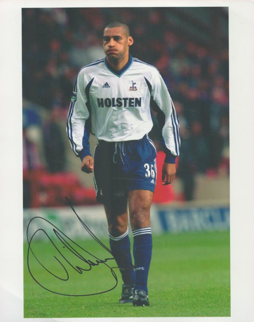 Lot 548: Football Former Tottenham Player Chris Armstrong Signed 10x8...