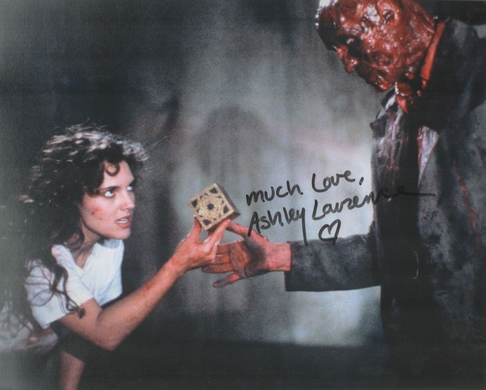 Lot 560: Ashley Laurence signed 10x8 colour photo. Laurence is...