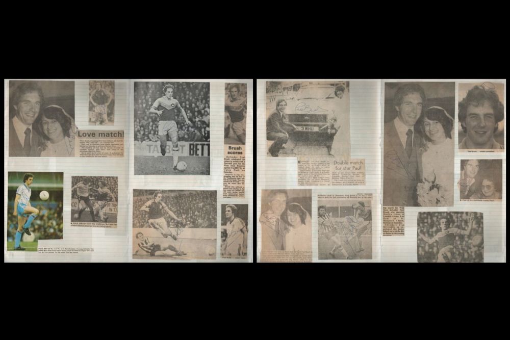 Lot 666: Football Collection West Ham United Paul Brush 13...
