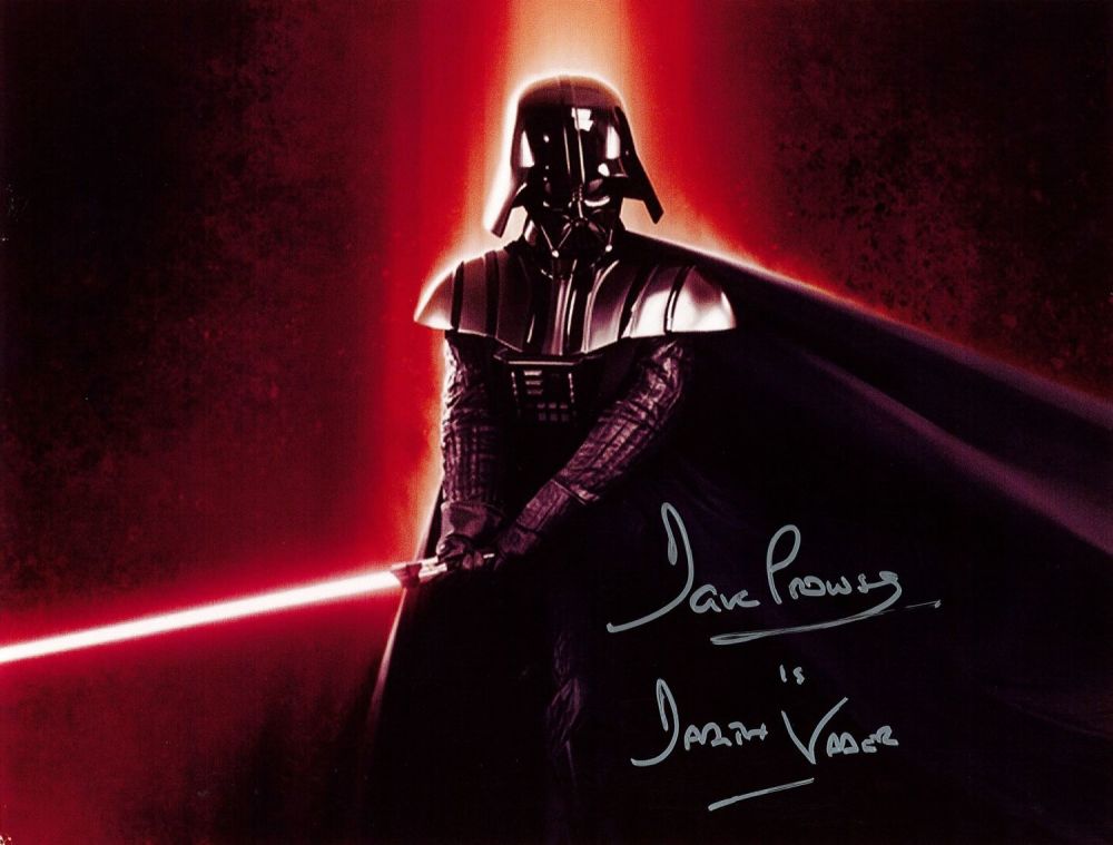 Lot 709: Dave Prowse signed 10x8 colour photo. Prowse MBE...