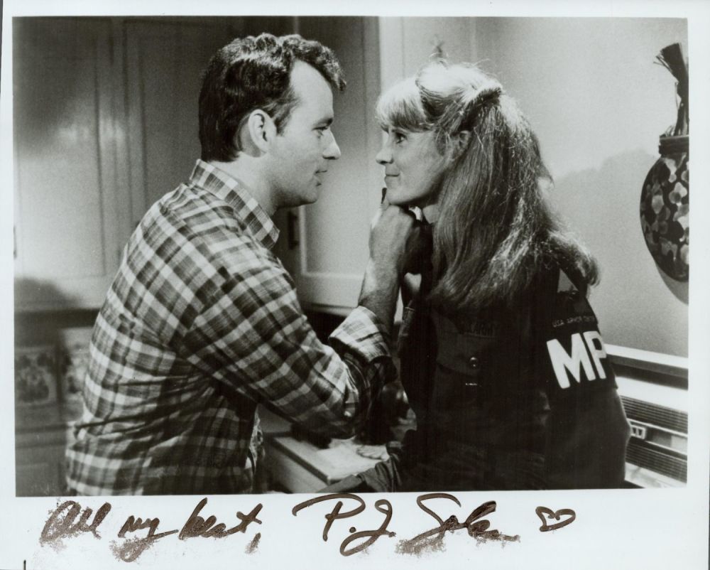 Lot 730: P. J. Soles signed 10x8 black and white...