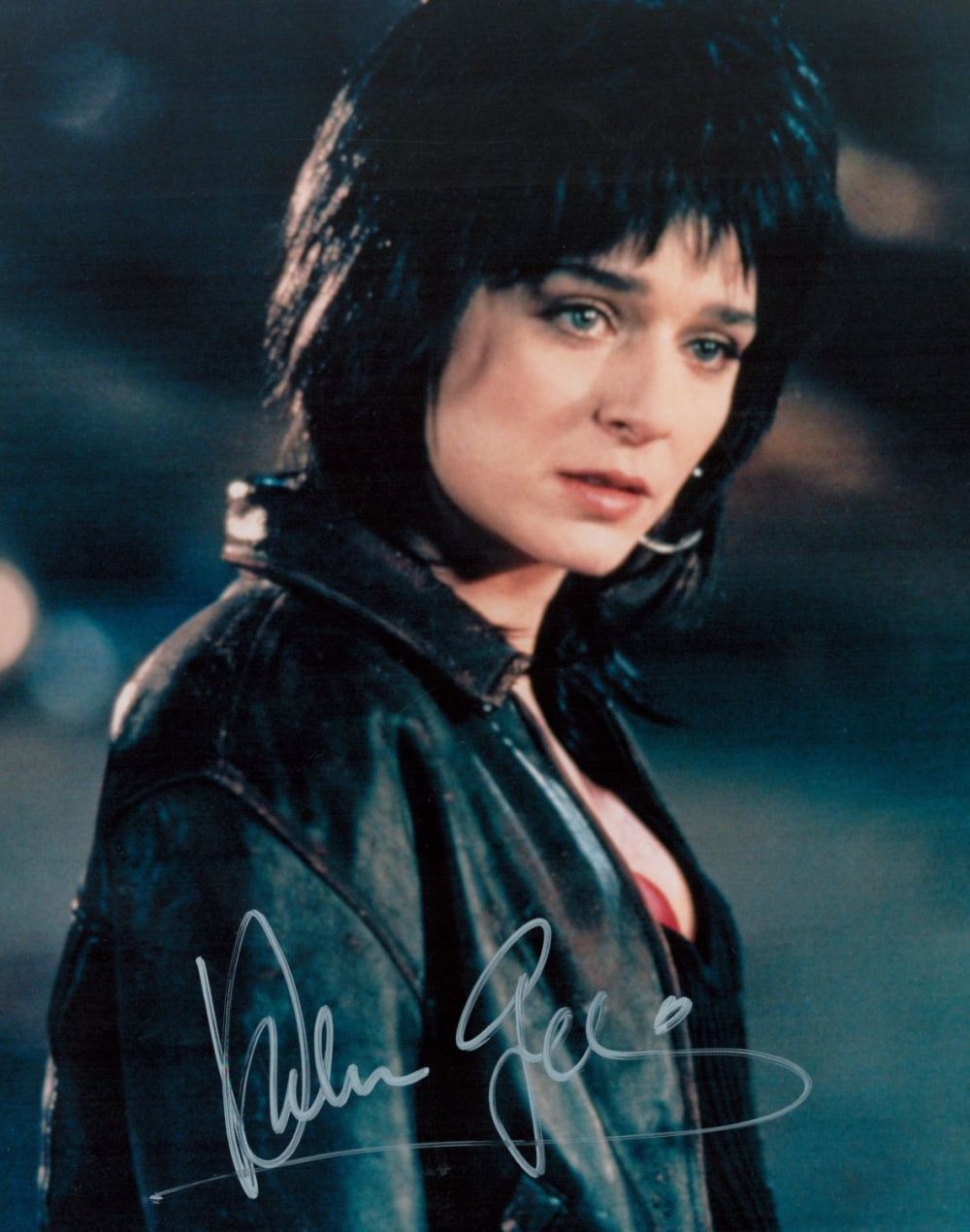 Lot 732: Valeria Golino signed 10x8 colour photograph signed in...